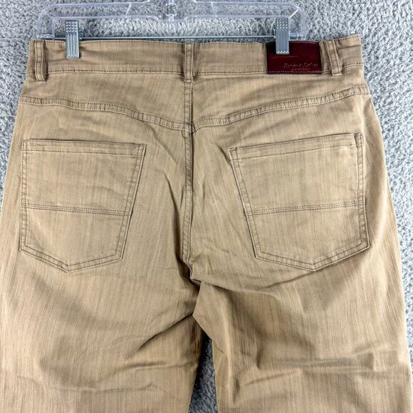 Rover & Lakes Performance Pants Mens 34 Tan Stretch Business Casual Outdoor Camp - Picture 9 of 16